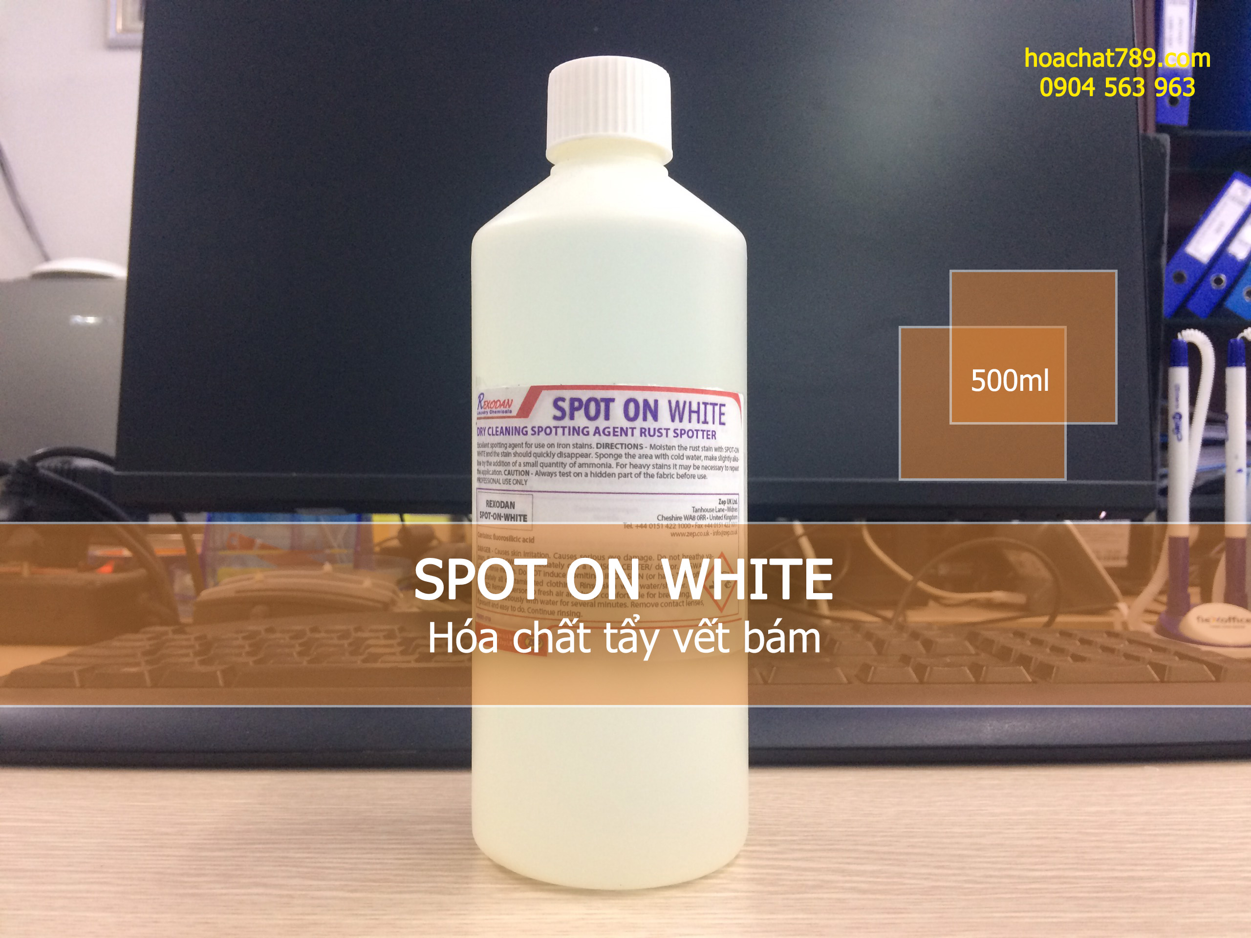 Spot On White Hóa chất tẩy vết bám